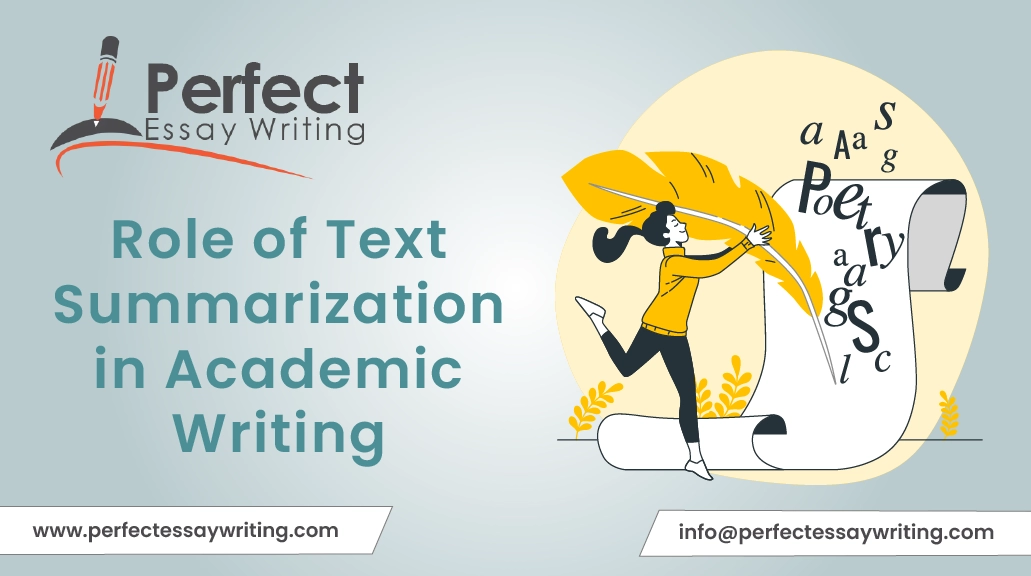 Role of Text Summarization in Academic Writing