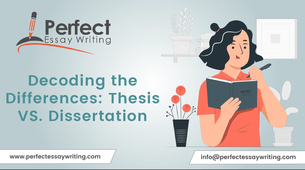 Decoding the Differences Thesis Vs. Dissertation