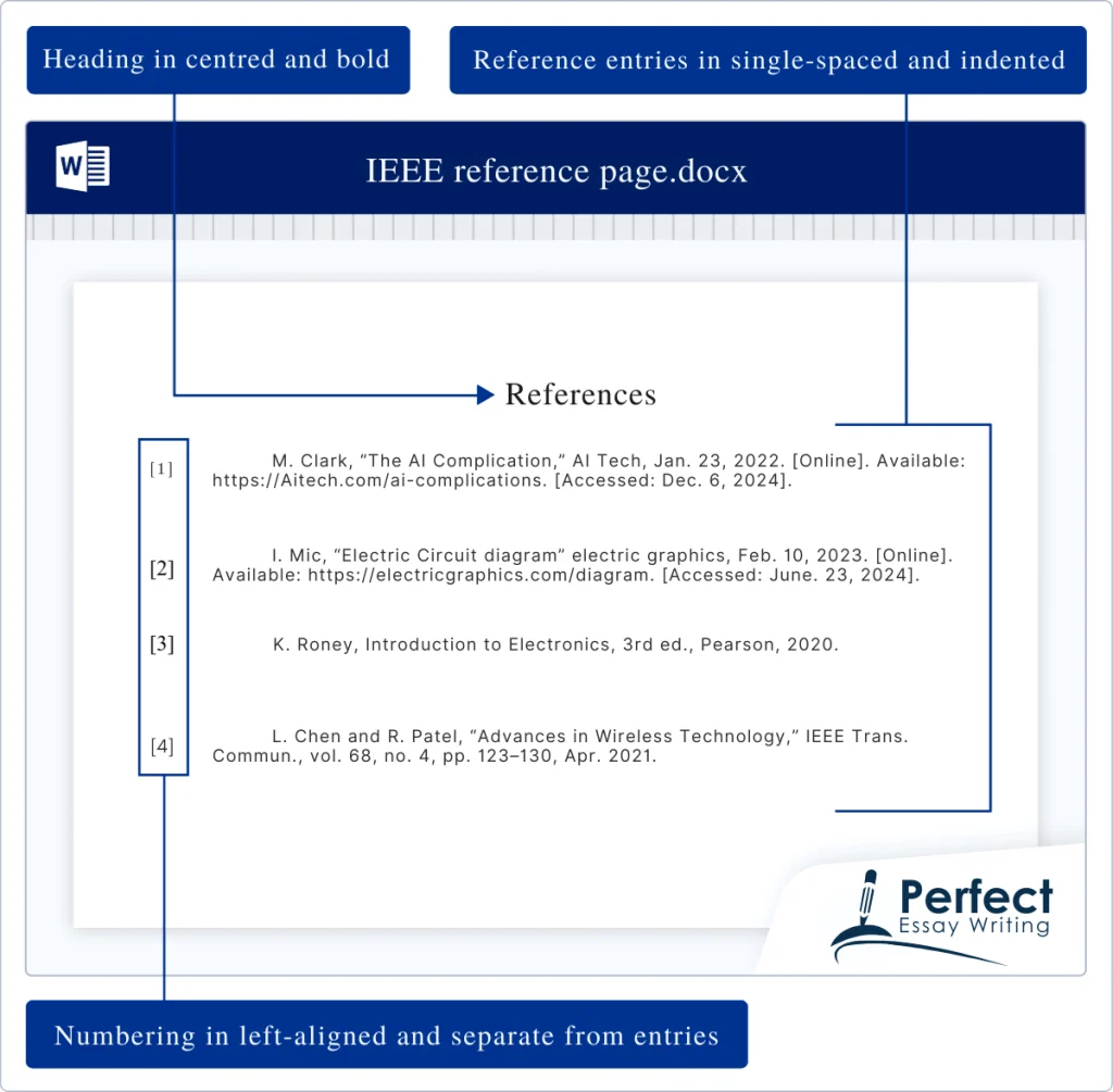 IEEE Reference Format Example of a research paper